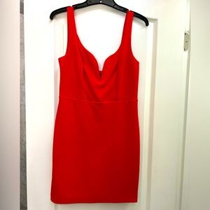 Express Mini Red Dress